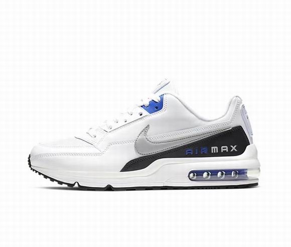 Cheap Nike Air Max LTD Men's Shoes White Grey Black Blue-11